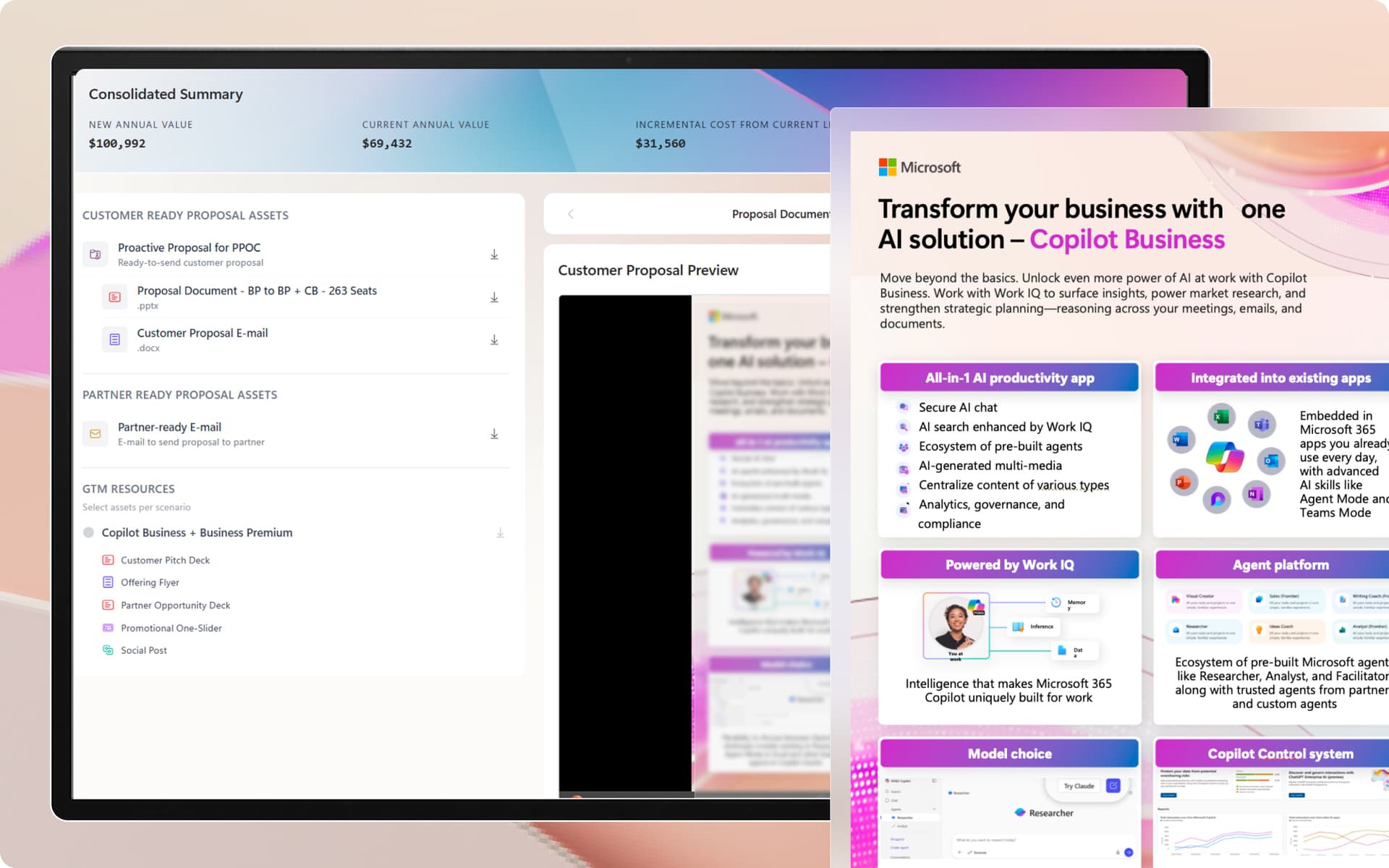 Get a ready-to-send, customized proposal